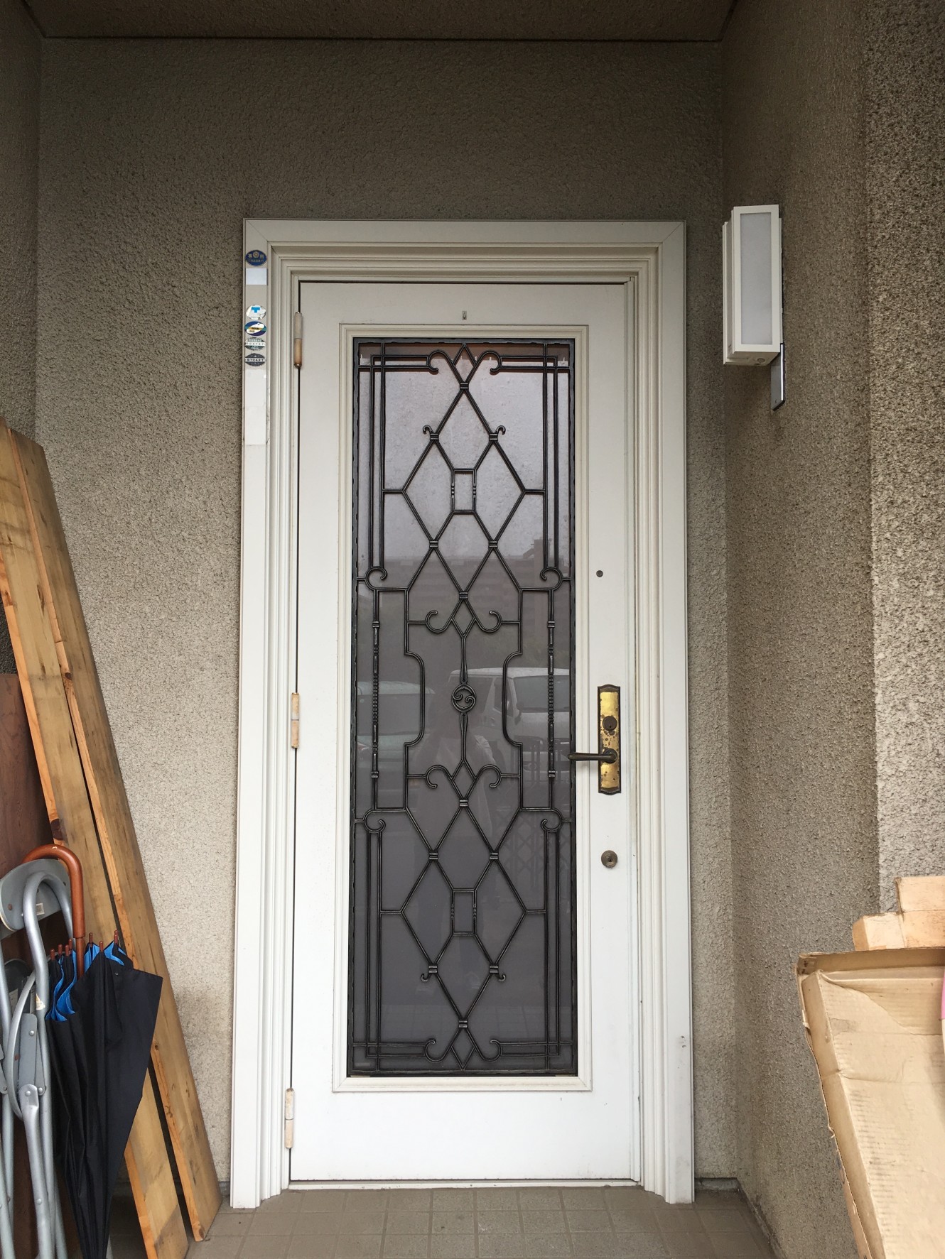 玄関ドア施工前